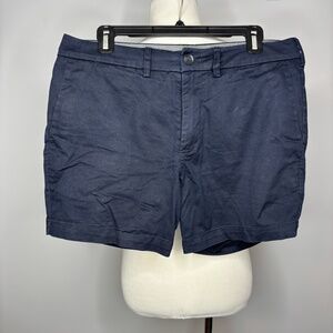Express- Navy Blue Shorts 6 inch Inseam